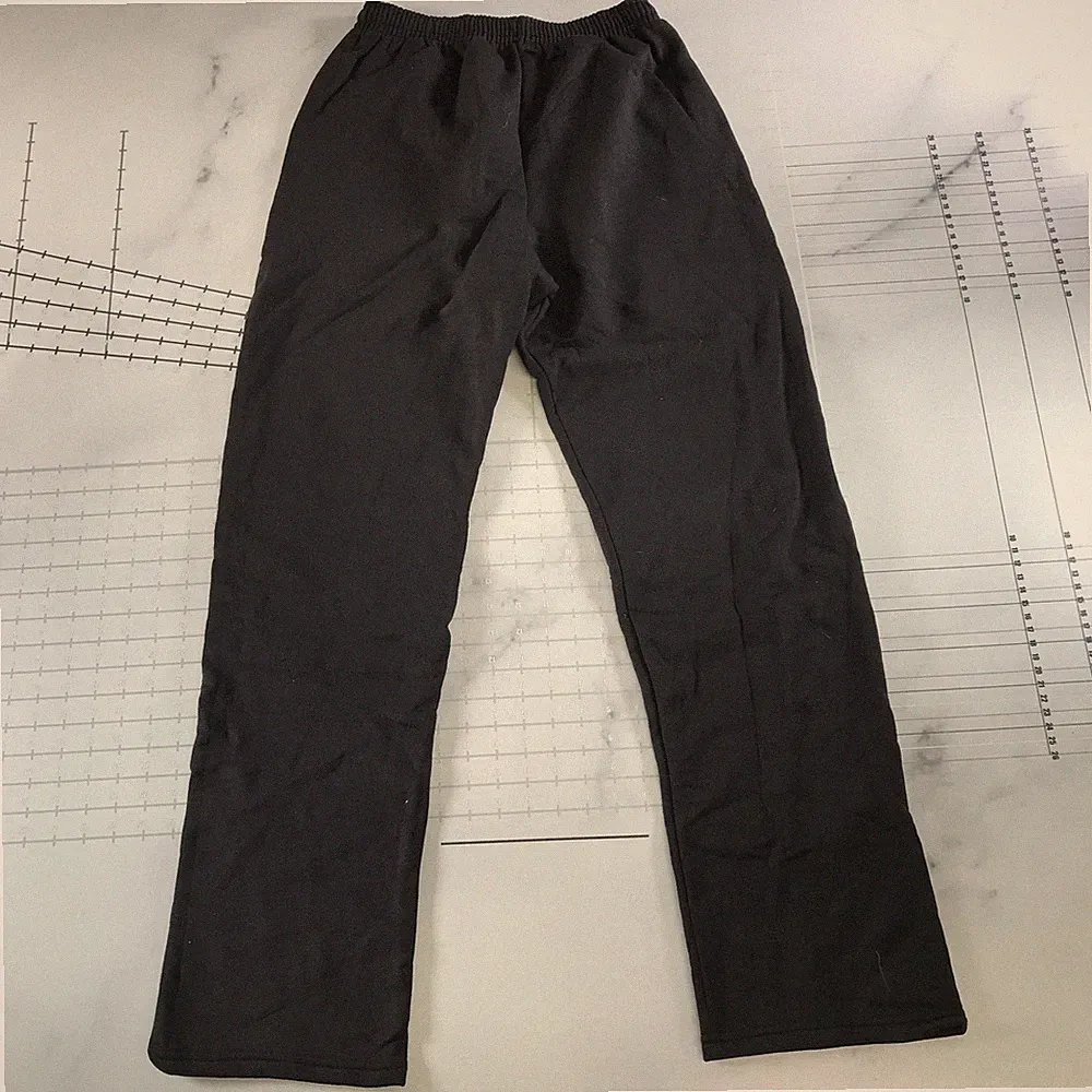 Augusta Sportswear Sweatpants Herren S Schwarz Fleece Elastischer Bund Kordelzug