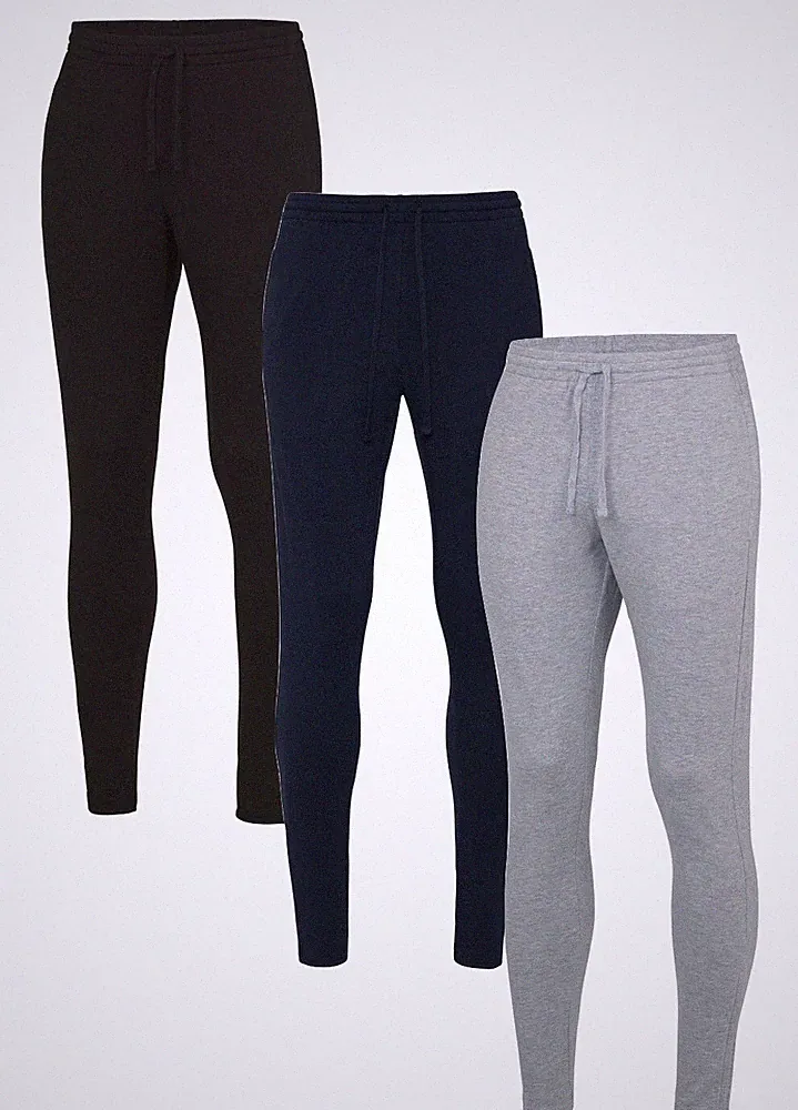 Awdis Cool Tapered Fit Polycotton Jogger Jogginghose Mit Knöchel-Zips
