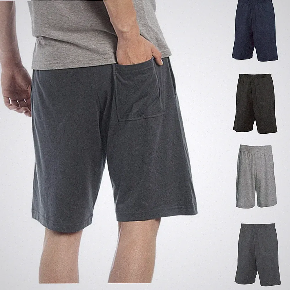 B&C Shorts Herren Jogginghose Bermuda kurze Hose Trainingshose Move Gym Sport