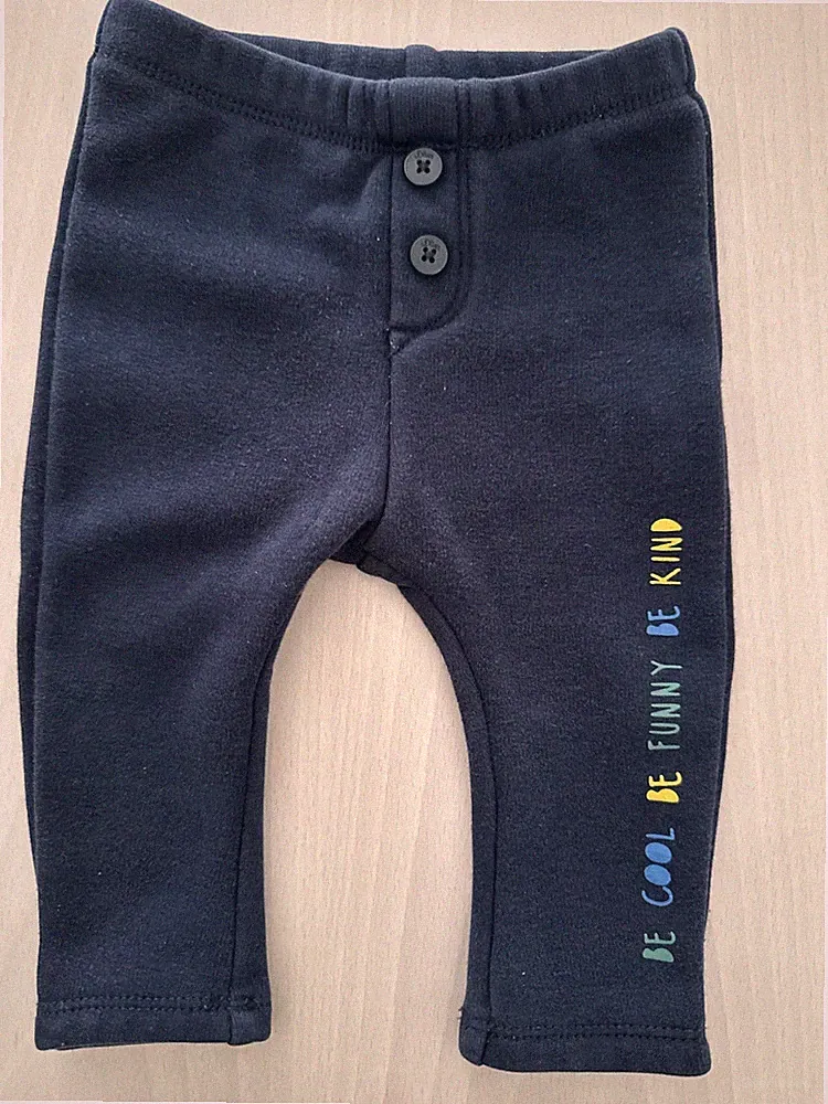 Baby Hose 68 s.Oliver Jogginghose Dunkelblau