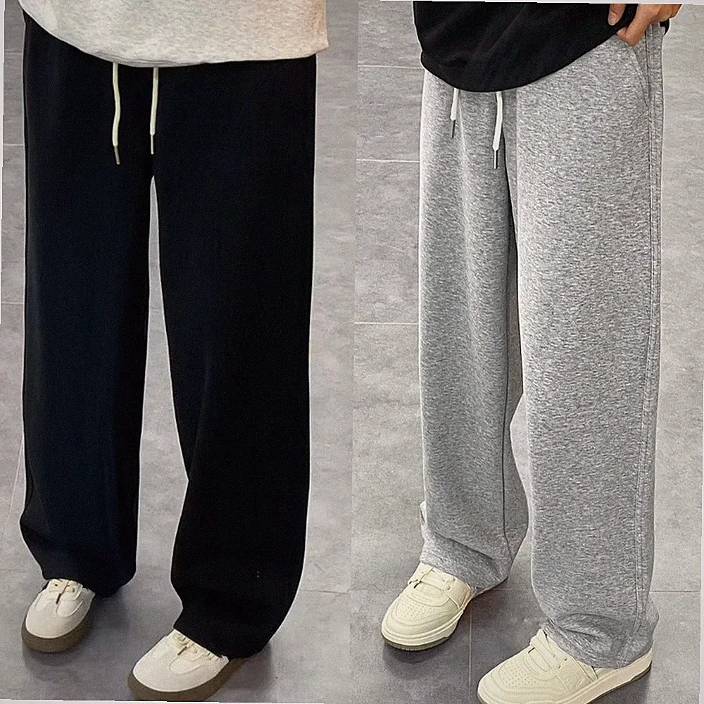Baggy Jogginghose für Herren bequeme Outdoor Arbeitsjogginghose mit Kordelzug