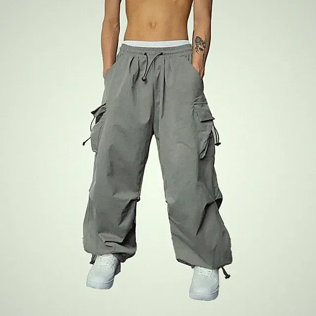 Baggy Jogginghose Herren weites Bein Vintage für y2k für harajuku Streetwear