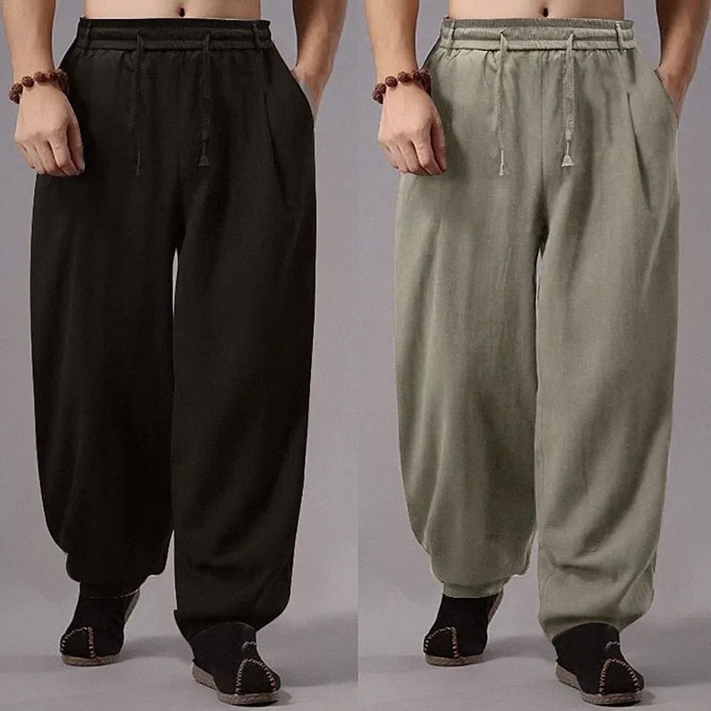 Baggy Wide Leg Oversize Jogginghose Herren Freizeithose Outdoor geeignet