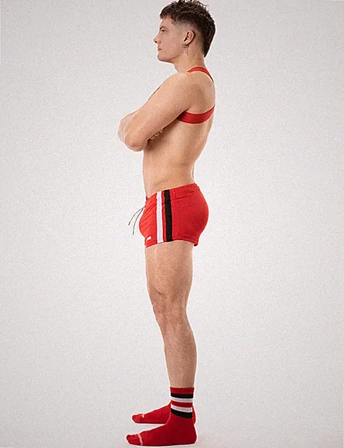 barcode Berlin - Short TIMUR rot S M L XL XXL Herren Sprinter 91679/303 sexy gay