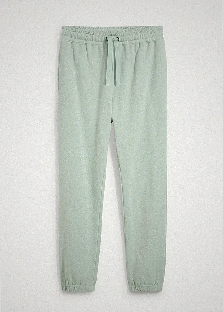 Basic-Jogginghose im angesagten Loose Fit Gr. 52/54 L Graugrün Herren-Hose Neu*