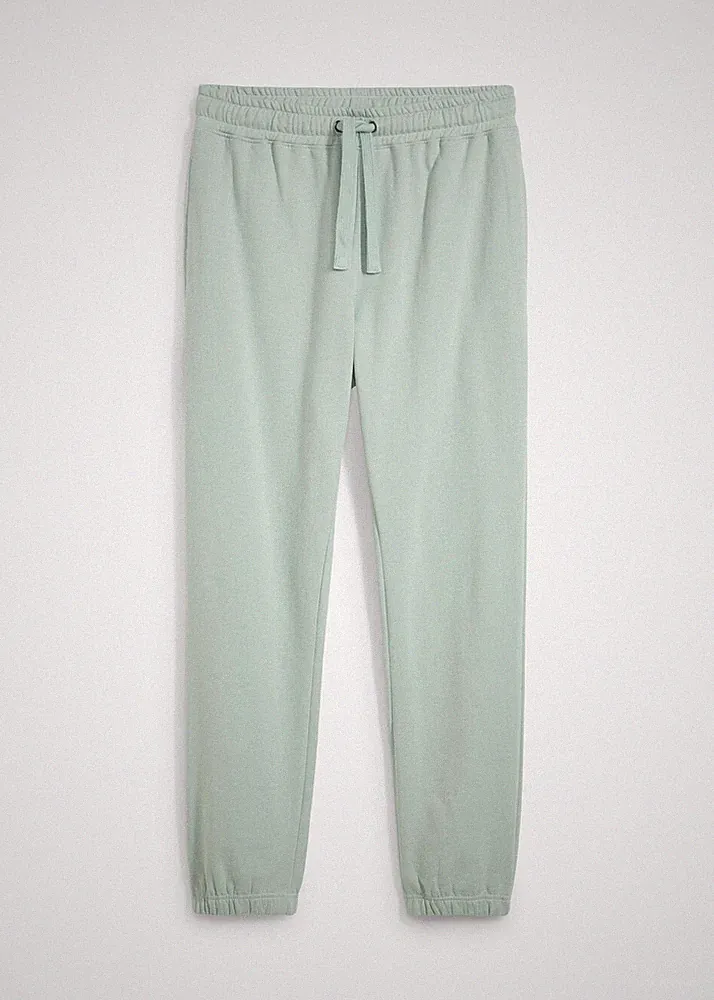Basic-Jogginghose im angesagten Loose Fit Gr. 56/58 XL Graugrün Herren-Hose Neu*