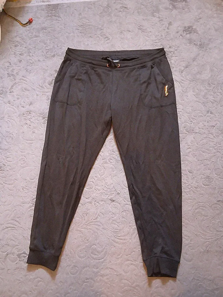 BENCH Loungewear Damen Jogginghose Sweathose Schwarz Gr 48/50 XXL NEU