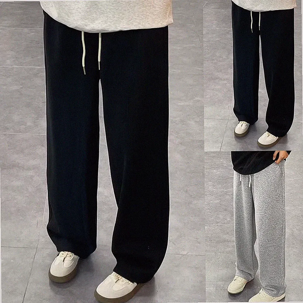 Bequeme Herren Outdoor Jogginghose Jogger Sport Baggy Kordelzug Hose