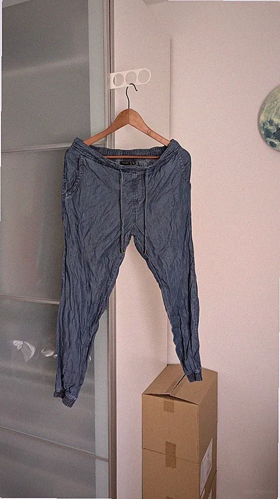 Bequeme Jogginghose in Jeans-Optik aus Tencel