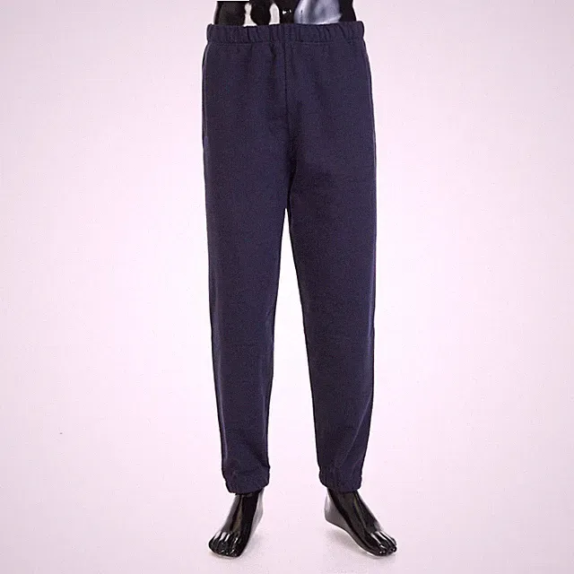 BERLUTI 1110$ bestickte Scritto Jogginghose - Tintenblau, Fleece Baumwolle