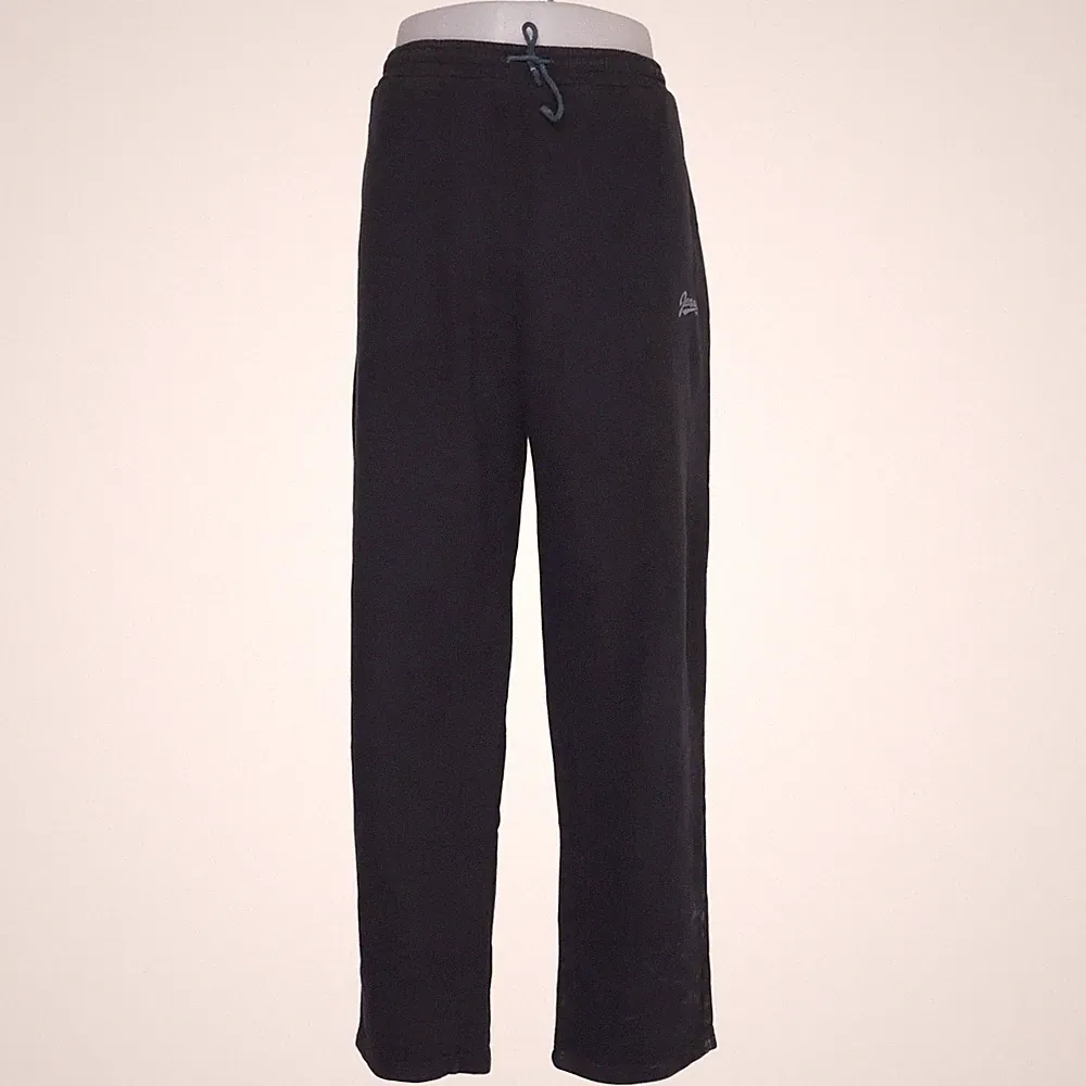 Berto Lucci, Jogginghose, Größe: 52/54, Grau, Baumwolle, Einfarbig, Fleece #zVe