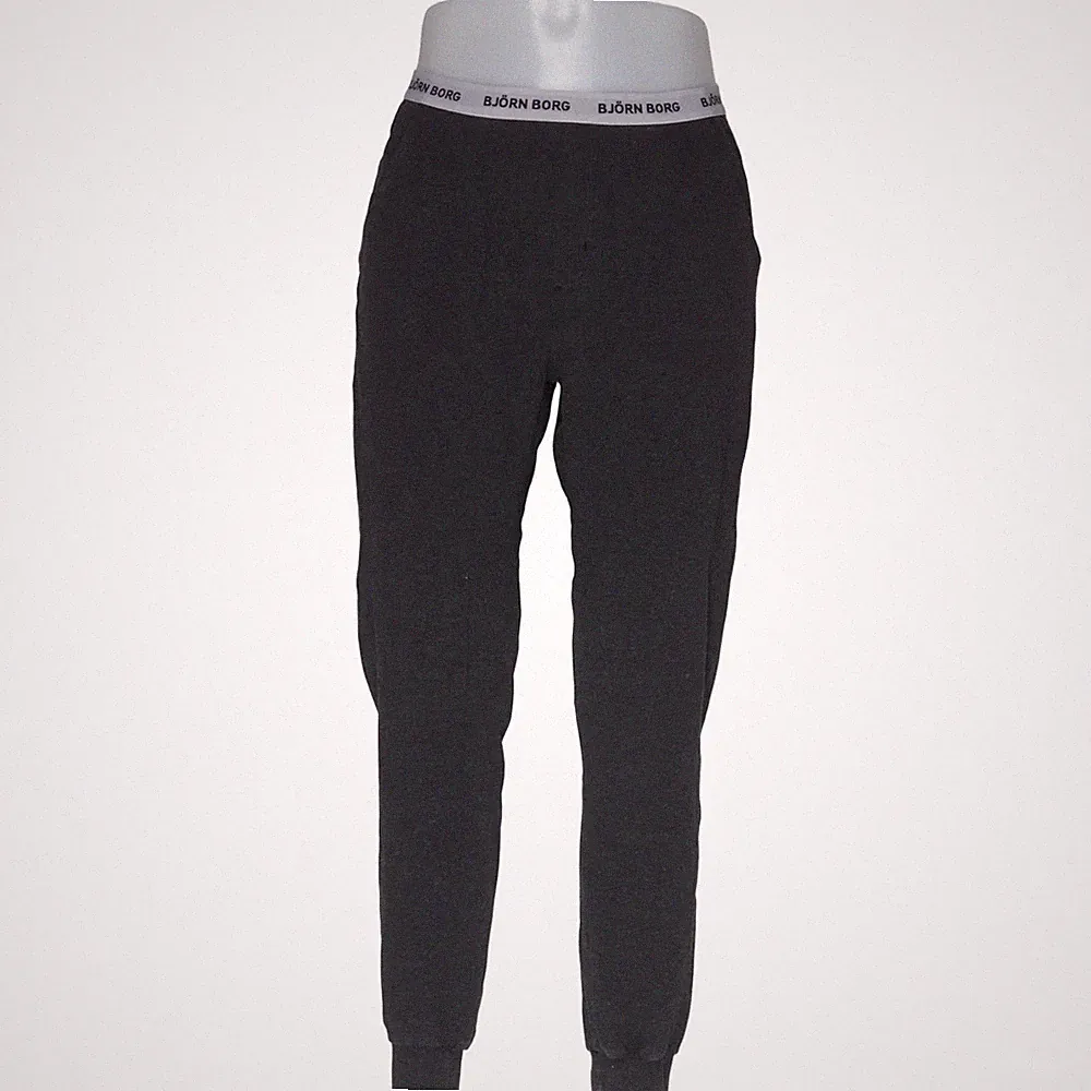 Björn Borg, Jogginghose, Größe: L, Grau, Baumwolle/Elasthan/Polyester #E39