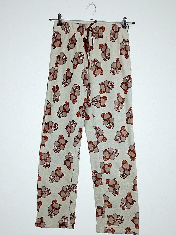 Blind Date Jogginghose Gr. 38 Eulenmuster Beige