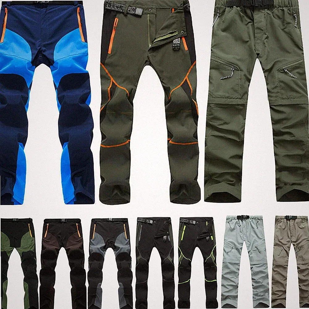 Blue Herren Softshellhose Camping Trekking Wanderhose Quick Dry Lang Skiing 3XL+