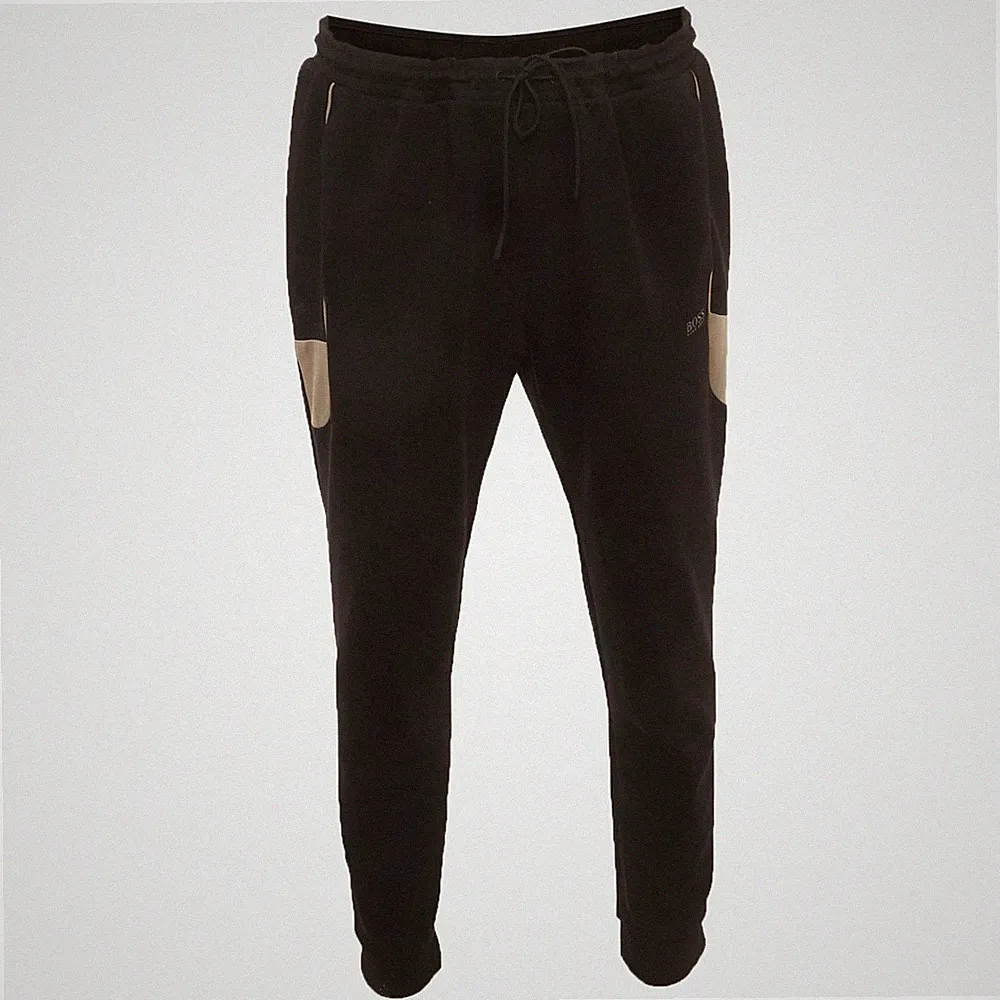Boss By Hugo Boss Jogginghose Schwarz Baumwolle Strick XXXL