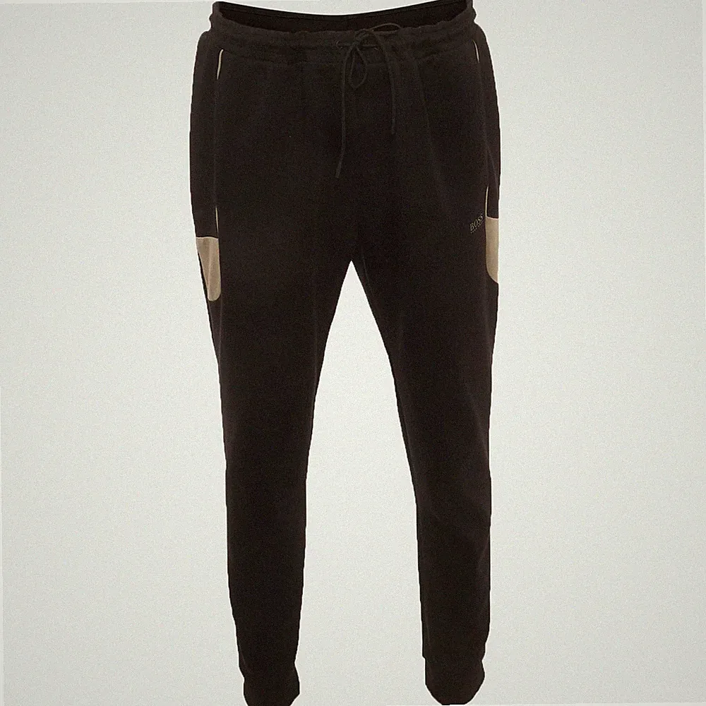 Boss By Hugo Boss Jogginghose Schwarz Baumwolle Strick XXXL