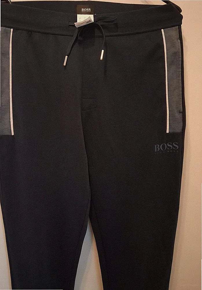 Boss Jogginghose blau Loungehose Gr. S