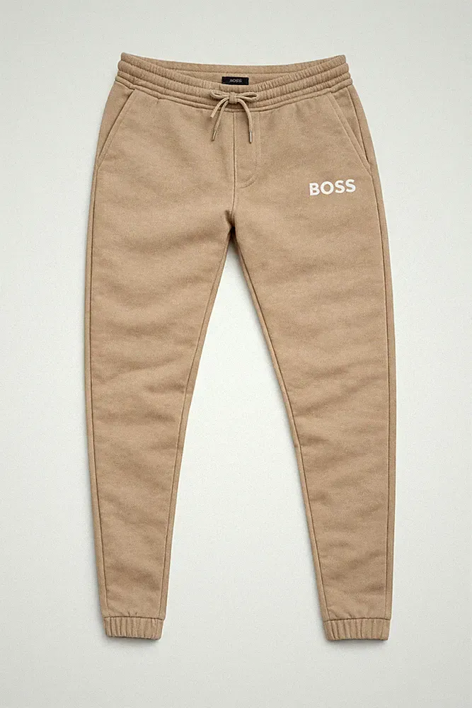 BOSS Jogginhose Freizeithose Sporthose - Größe S beige NEUwertig!