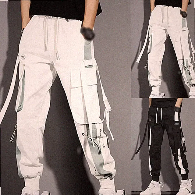 Brandneu 1 * Hose Freizeithose Hip Hop Haremshose Jogginghose Polyesterstoff