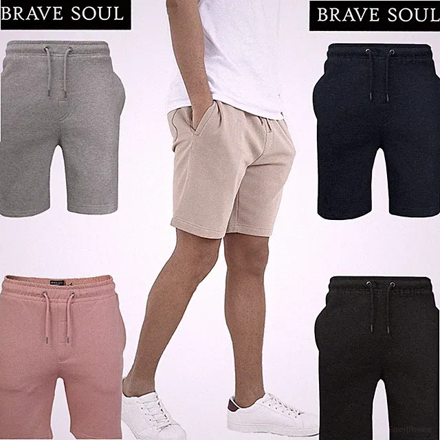 BRAVE SOUL HERREN JOGGINGHOSE SWEAT BAGGY JOGGINGHOSE RUNNING JERSEY FLEECE UNTERTEIL