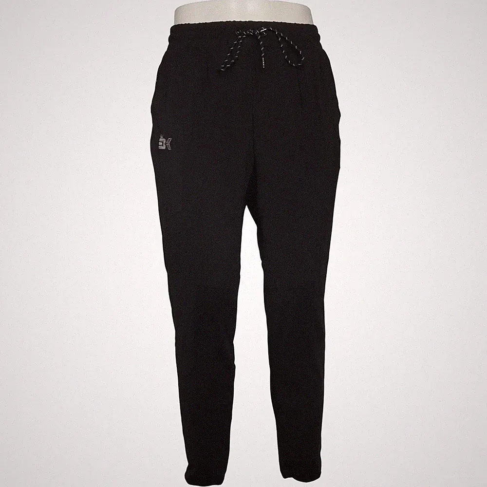 Brokig, Jogginghose, Größe: L, Schwarz, Elasthan/Polyester, Einfarbig #GnD