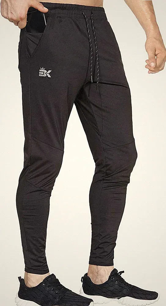 BROKIG Leichte Jogginghose Herren Fitnessstudio Trainingshose Slim Fit Sporthose