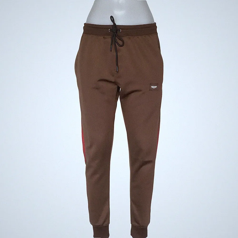 Bros Jeans, Jogginghose, Größe: S, Braun/Rot, Herren #7bY
