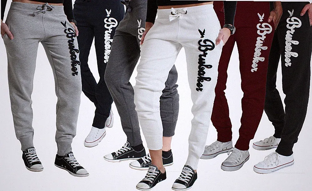 BRUBAKER Jogginghose Sweathose Sporthose Fitnesshose Sweat Pants Damen S M L XL