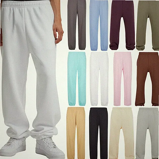 Build Your Brand Fluffy Sweatpants Herren Jogginghosen Warm Weich Flauschig Neu