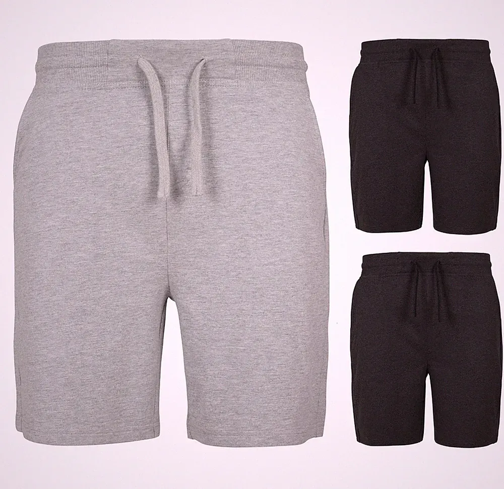 Build Your Brand Herren Knielange Shorts Kurze Sporthose Jogginghose Uni Bermuda