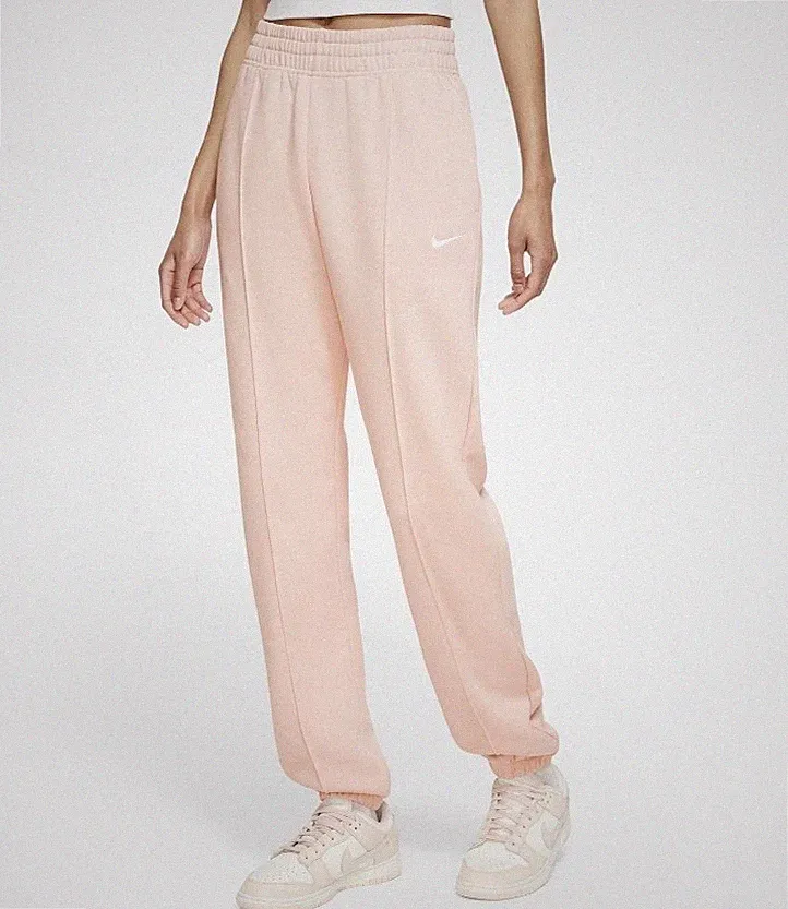 BV4089-800 Nike Damen-Jogginghose Orange Baumwolle Sport Freizeit Bequem