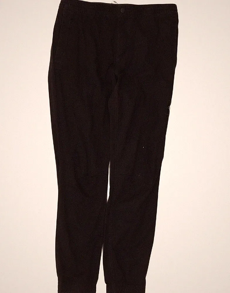Calvin Klein Herren Jogginghose Chino Hose Medium W32 L29 Schwarz Baumwolle BI16