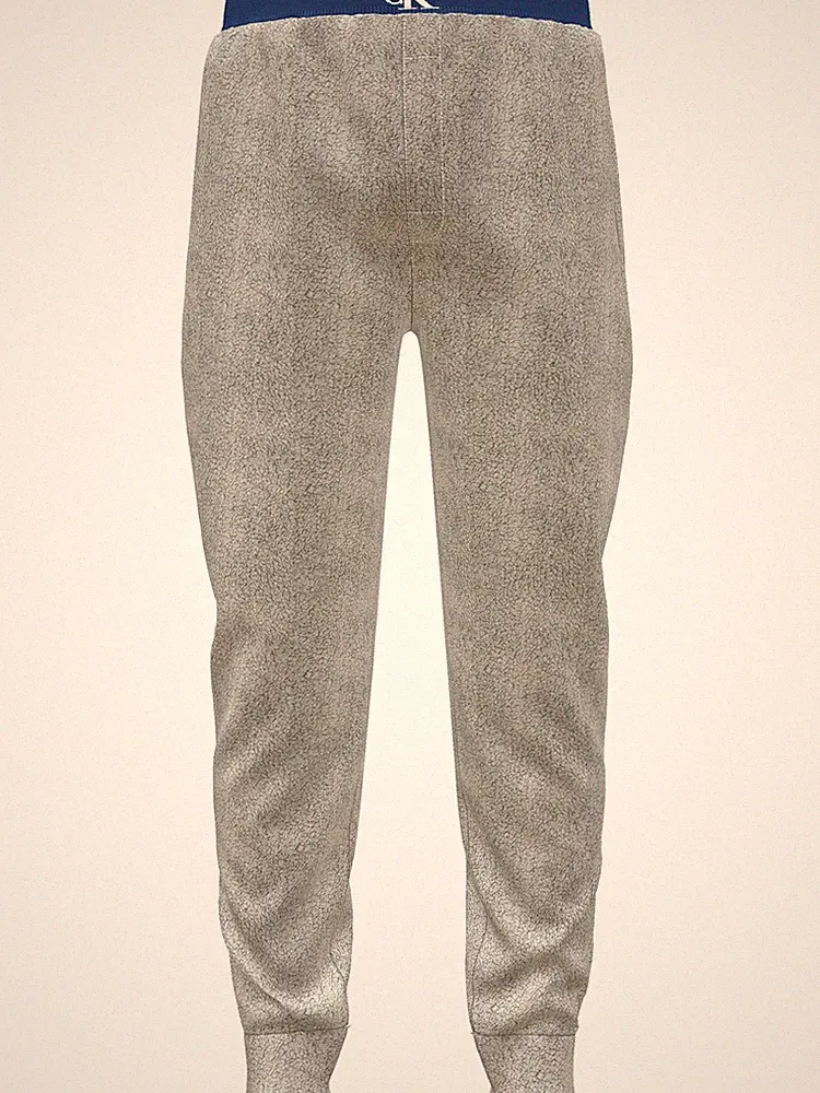 Calvin Klein Herren Jogginghose Jogger Plush Grau 000NM2138EP7W