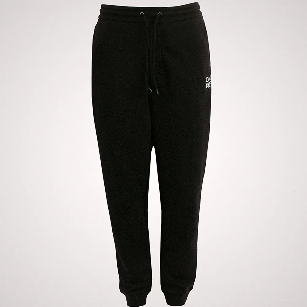 CALVIN KLEIN Herren Jogginghose Small Box Logo Sweatpant Schwarz / 2XL (XL) /