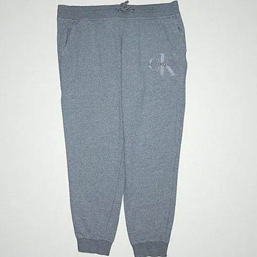 Calvin Klein Herrenjeans Regular Fit Jogger grau Hose UK Größe XL