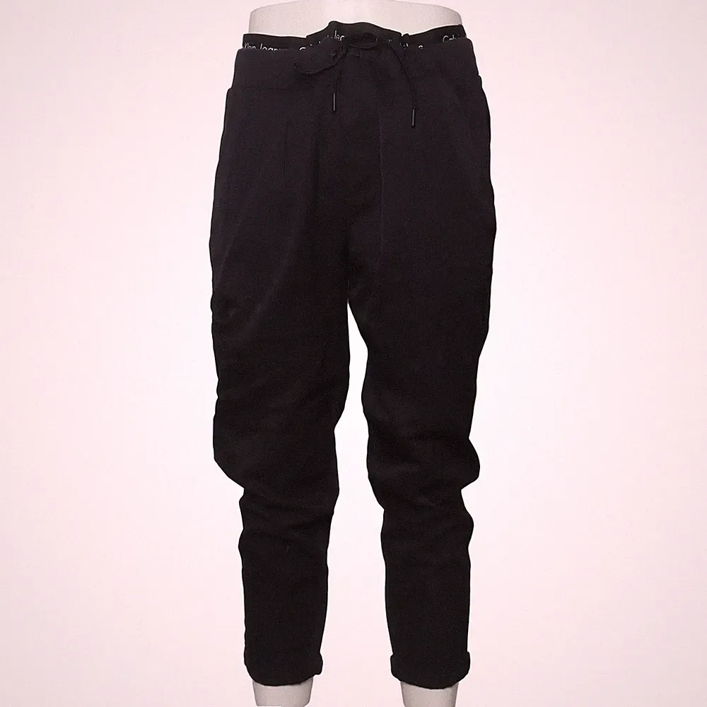 Calvin Klein Jeans, Jogginghose, Größe: L, Schwarz, Polyester/Viskose #xhJ