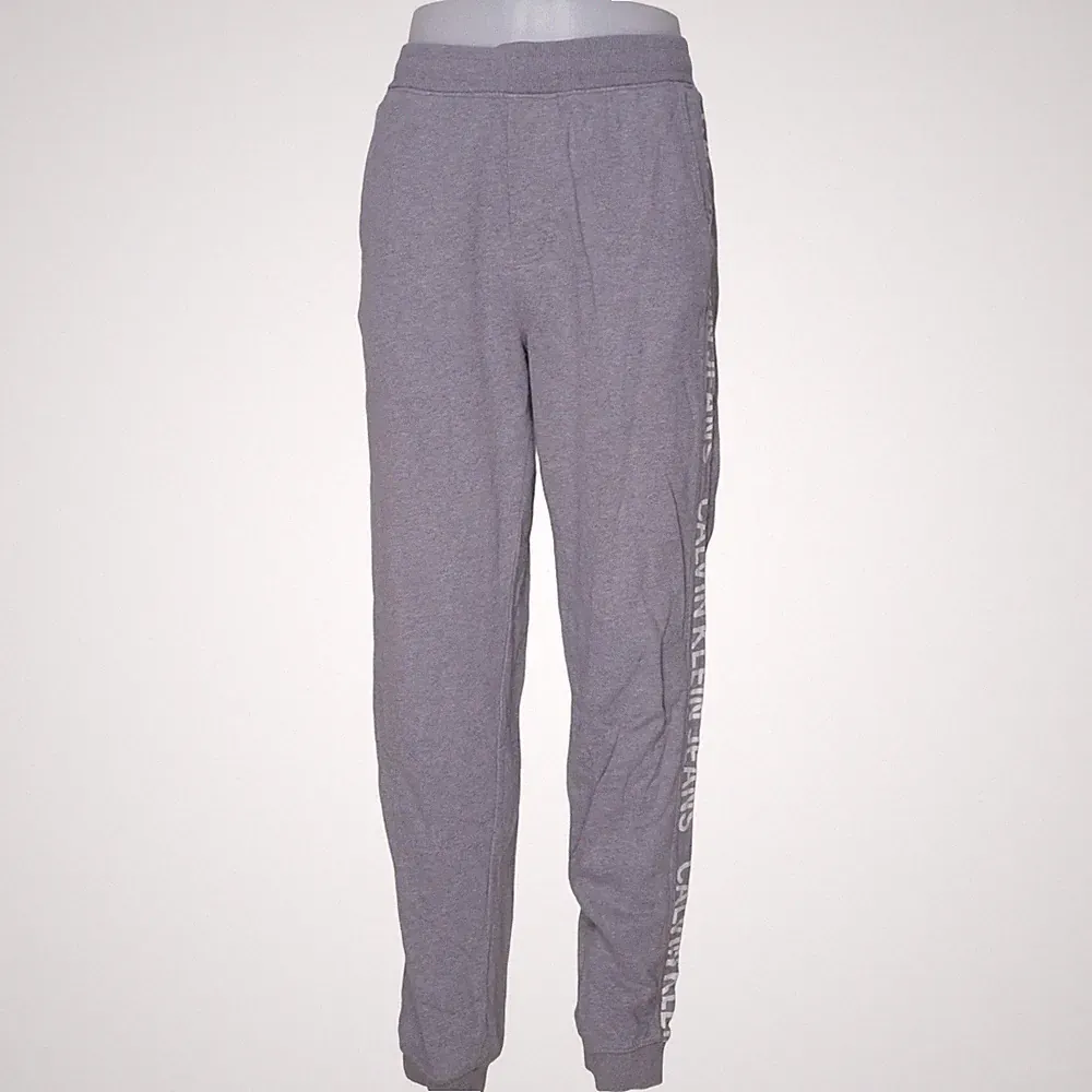 Calvin Klein Jeans, Jogginghose, Größe: M, Grau, Einfarbig, Sweat, Herren #aab