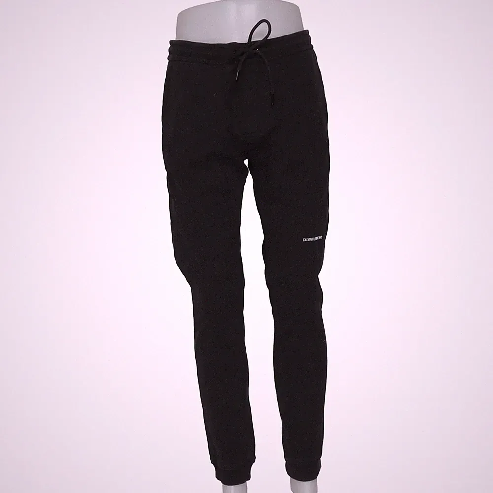 Calvin Klein Jeans, Jogginghose, Größe: M, Schwarz, Baumwolle, Einfarbig #tYg