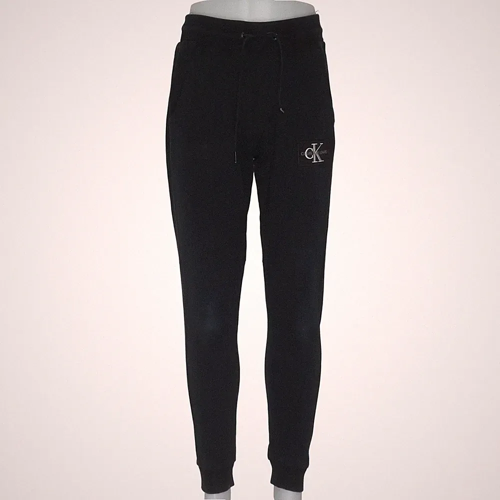 Calvin Klein Jeans, Jogginghose, Größe: S, Schwarz, Baumwolle, Einfarbig #ULF