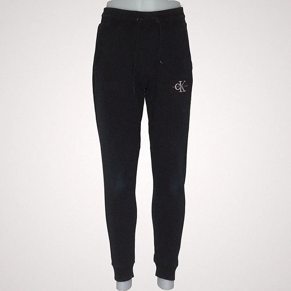 Calvin Klein Jeans, Jogginghose, Größe: S, Schwarz, Baumwolle, Einfarbig #ULF