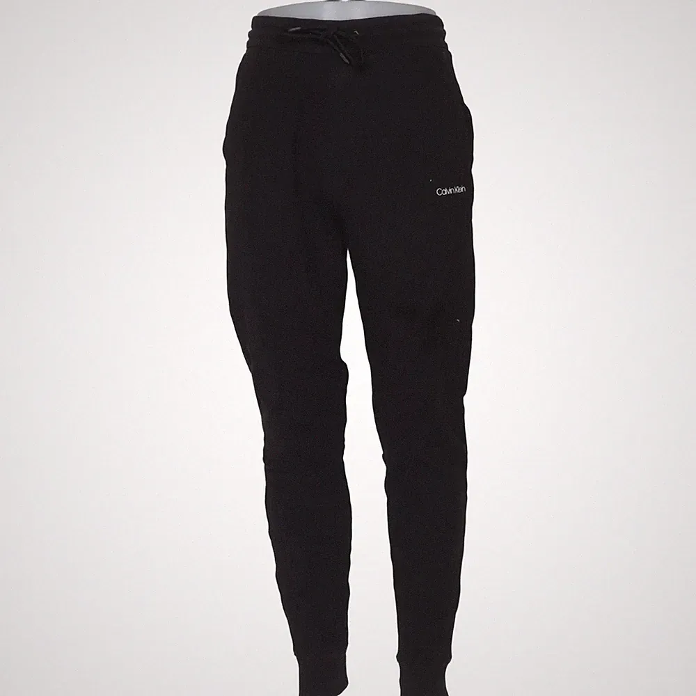 Calvin Klein, Jogginghose, Größe: M, Schwarz, Baumwolle, Einfarbig, Sweat #VPI