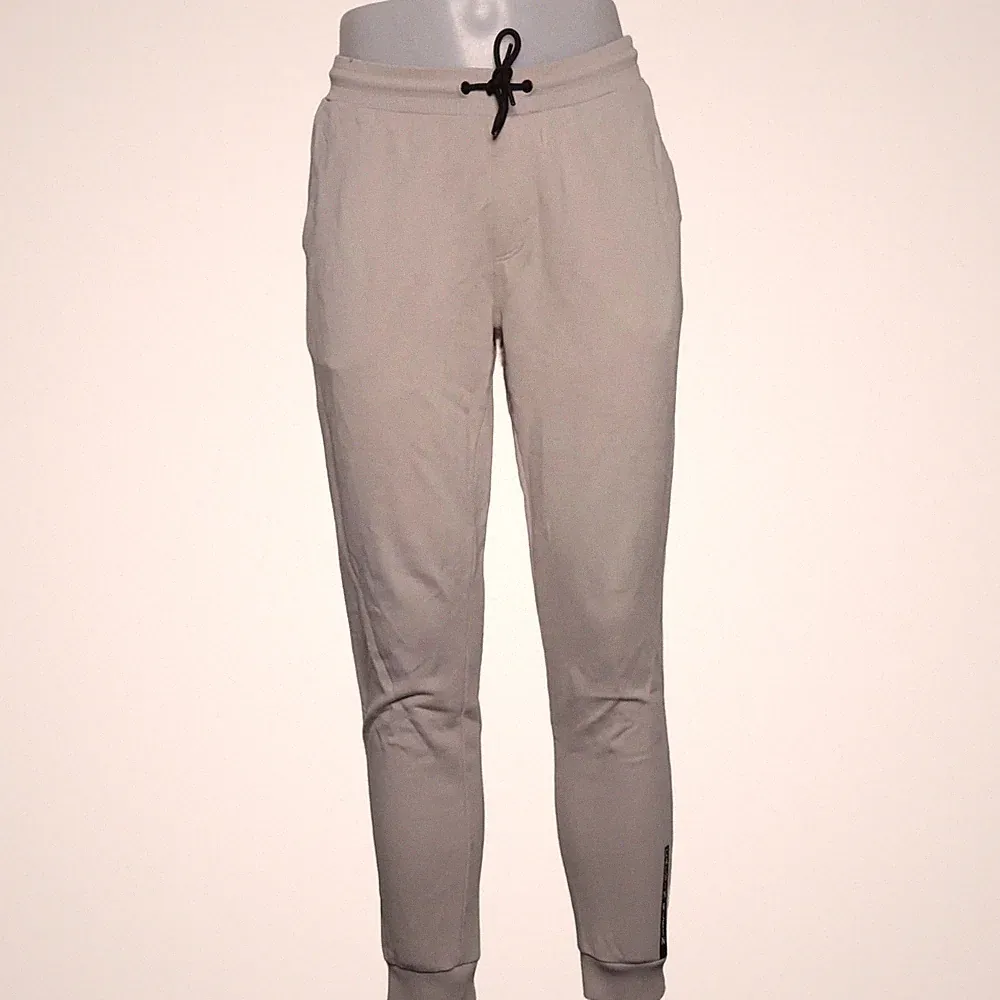 Calvin Klein, Jogginghose, Größe: S, Beige, Baumwolle, Einfarbig, Herren #M5e