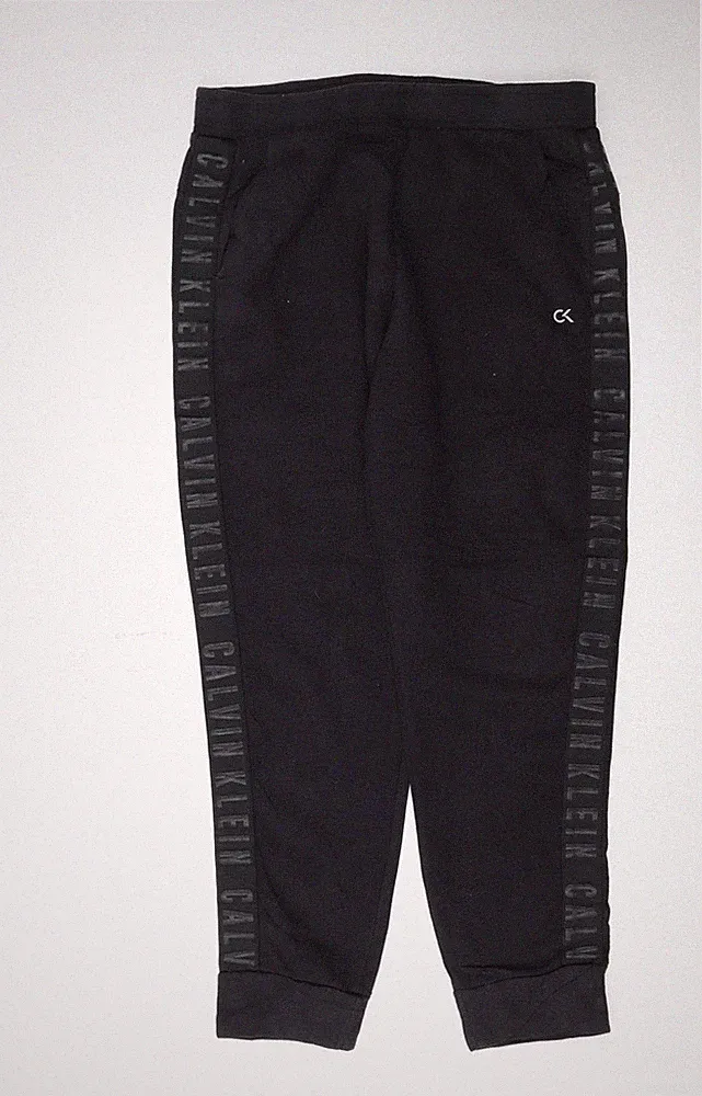 Calvin Klein Jogginghose Herren Schwarz Logo M Regular Fit