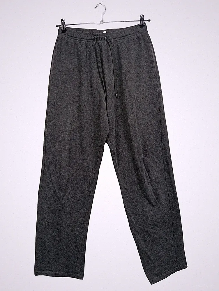 Calvin Klein Jogginghose Herren Sweatpants Grau Meliert Baumwolle Gr. M