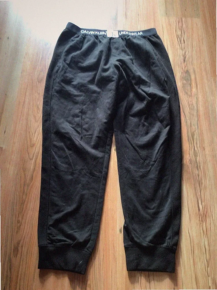 Calvin Klein Underwear Sweathose, Pyjamahose, Jogginghose Gr. L schwarz !!!