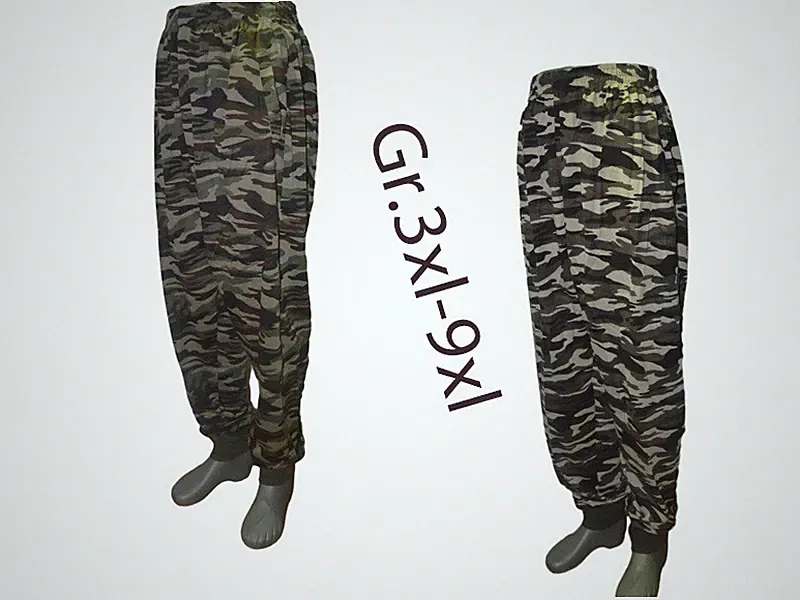 Camouflage Gr.3XL-9XL Jogging Army Cargo Trainingshose Sport Übergröße ULK76951