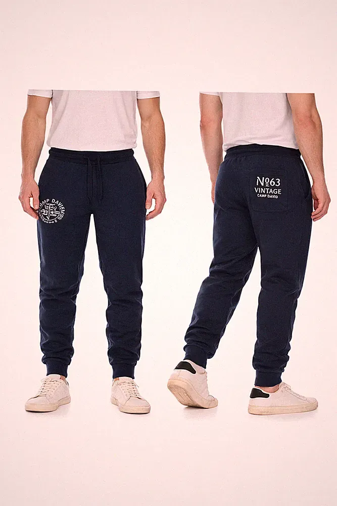CAMP DAVID Herren Jogginghose – Dunkelblau