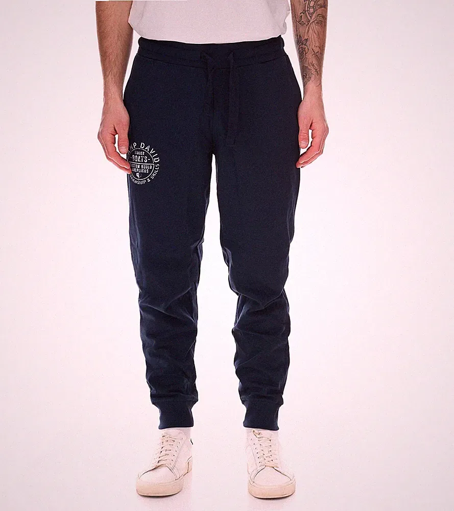 CAMP DAVID Herren Jogginghose Sweatpants Training – Dunkelblau