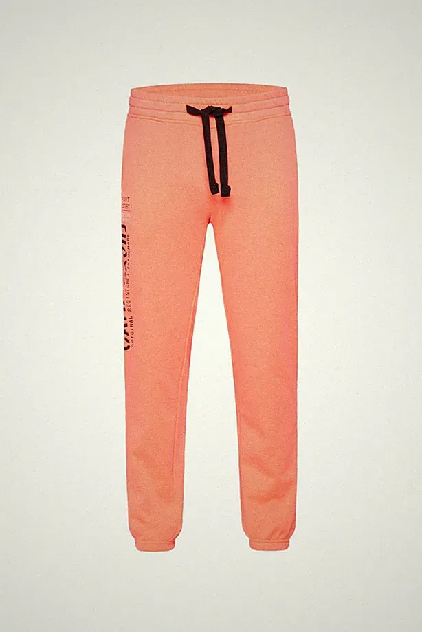 Camp David Jogginghose Neon Orange Trainingshose Gr. 2XL