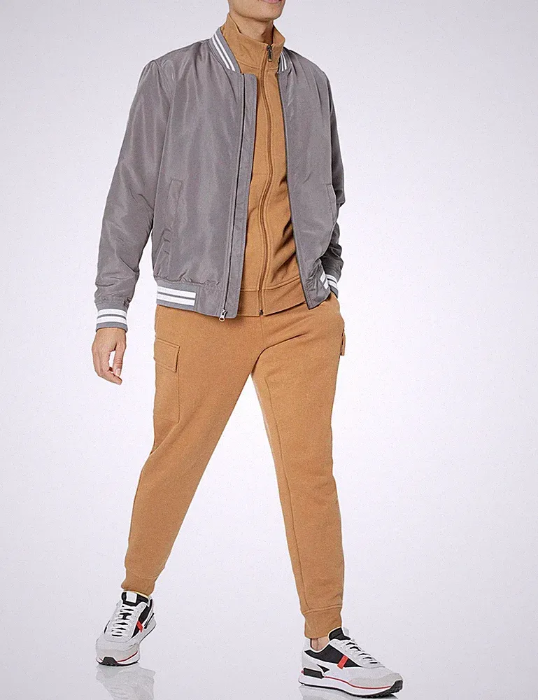 Cargo-Fleece-Jogginghose Herren XXL Hellbraun Amazon Essentials